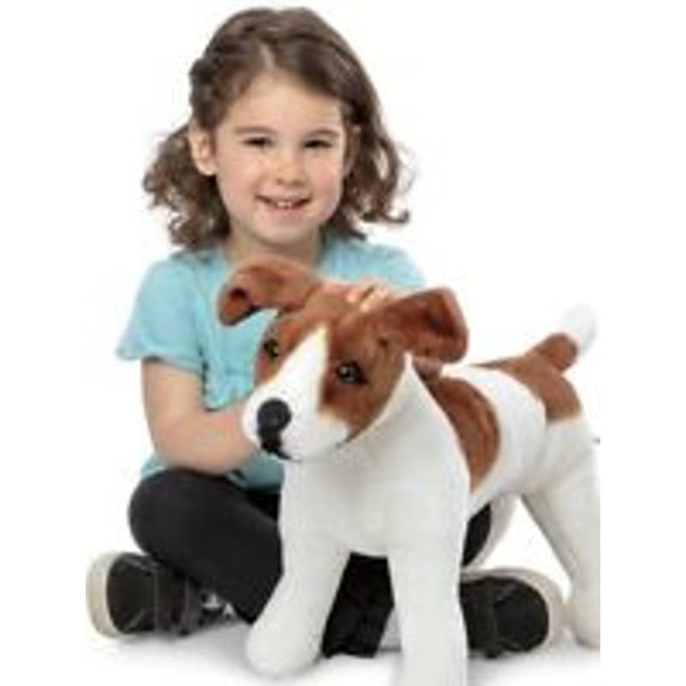 Melissa & Doug Giant Jack Russell Terrier -Lifelike Stuffed Animal Dog/plush toy